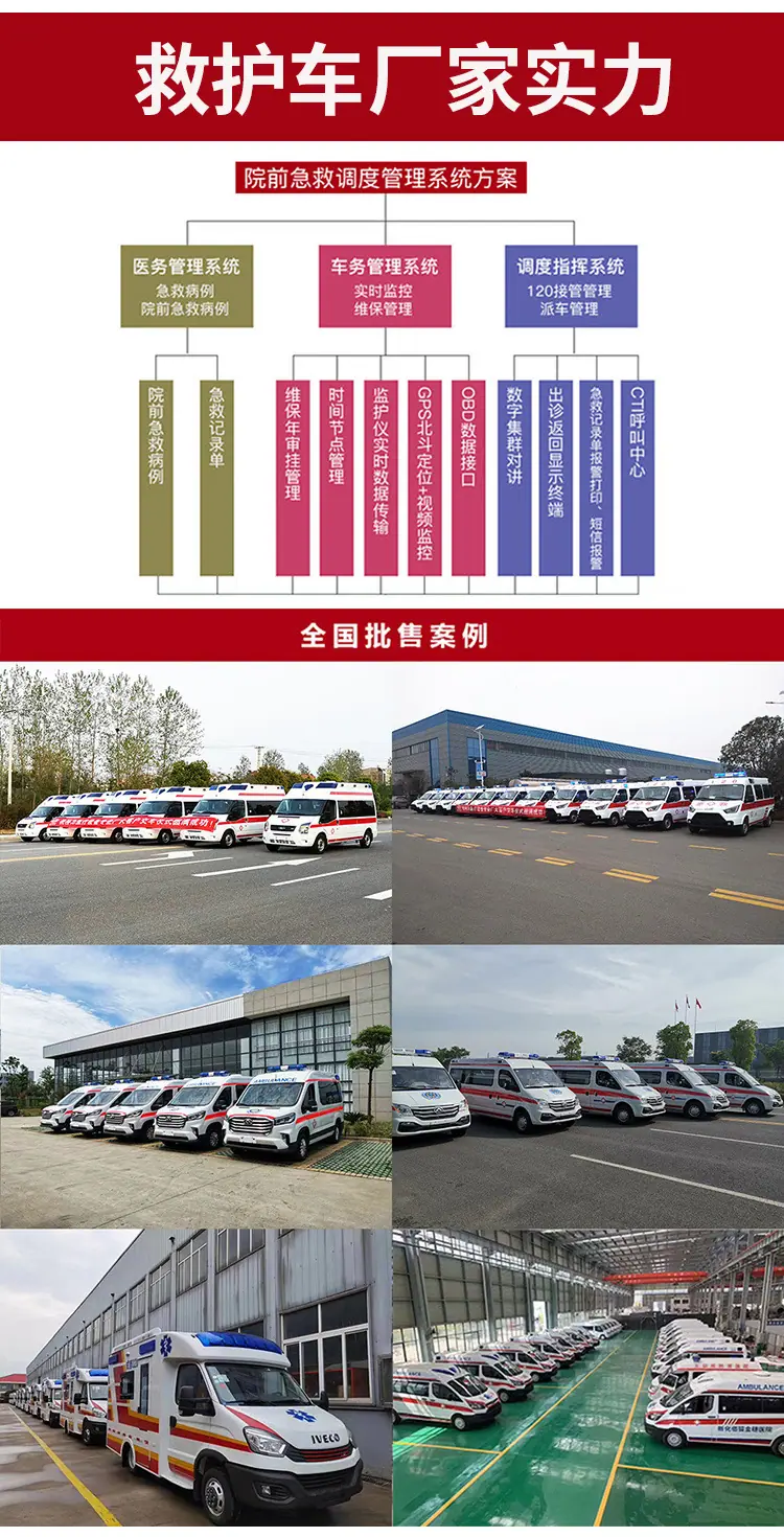 东风御风救护车柴油救护车体检车国六新款