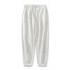 Pantalones deportivos holgados de otoño de 340 g para hombres y mujeres, estilo japonés, con cuello redondo, manga larga, color liso