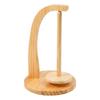 En stock Estante de Lana Giratorio de Madera Hogar Escritorio Magnético Estante de Lana Tejido a Mano Eje de Lana de Madera Giratorio