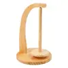 Soporte Giratorio de Madera para Ovillos de Hilo Disponible en Stock para Escritorio en Casa, Soporte Magnético Hecho a Mano para Ovillos de Hilo de Tejer, Ovillo de Hilo de Madera con Característica Giratoria
