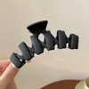 Pinza para el Pelo de Flor para Cabello Grueso en la Parte Trasera de la Cabeza, Pinza para el Pelo de Lazo Linda y Sencilla, Tamaño Grande para Mujeres, Popular Pinza de Tiburón de Acrílico
