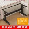 Estrutura de mesa com altura ajustável manualmente, suporte de perna de mesa, suporte ajustável para mesa de computador e mesa de estudo, estrutura de perna de mesa, pernas de mesa ajustáveis