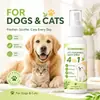 Kineshinex spray desodorizante para mascotas elimina suavemente los olores y deja una fragancia duradera, un spray de fragancia de cuidado diario del pelaje para gatos y perros
