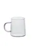 Taza Transparente de Vidrio de Alto Borosilicato Taza con Asa de Cuatro Colores Taza de Agua Resistente a Altas Temperaturas para el Hogar Taza de Café Taza de Leche Taza de Desayuno