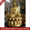 Un Conjunto de Estatuas de Buda de Cobre: Buda Shakyamuni de Cobre, Buda de la Medicina, Buda Amitabha, Adornos Grandes para la Adoración en el Hogar