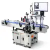 Equipamento de Rotulagem de Garrafas de Vinho de Alta Precisão, Máquina de Rotulagem Integrada para Gargalos de Garrafa, Equipamento de Rotulagem com Posicionamento Visual