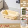 Cesta de Drenaje Extensible de Doble Capa Cesta para Verduras de Cocina Lavabo para Lavar Verduras Drenaje Hogar Sala de Estar Frutero Cesta de Drenaje para Fregadero