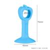 Sucção de porta maçaneta de porta de silicone almofada anti-colisão sucção de parede porta de sala quarto porta de banheiro fechadura de porta antirroubo capa protetora elevada