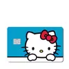Sticker para Tarjeta de Crédito de Dibujos Animados Transfronterizo Sanrio Hello Kt Cat Yugui Dog Tarjeta de Metro Tarjeta de Comida Sticker para Tarjeta Bancaria