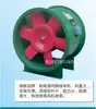 Htf Ventilador Axial de Fluxo Axial de Duas Velocidades para Garagem Subterrânea Ventilador de Exaustão de Fumaça de Incêndio Ventilador Axial de Fluxo Axial de Alta Potência para Exaustão de Fumaça