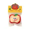 Broche de muñeca de manzana original Tengyi, joyería para niña, mochila, pin decorativo, lindos accesorios para muñecas de peluche, venta al por mayor
