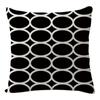Serie estilo retro americano estampado digital procesamiento de transferencia térmica fabricantes de fundas de almohada al por mayor
