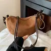Bolso elegante de alta calidad Ruien para mujer, gran capacidad, nuevo bolso cruzado retro de nicho otoño 2026, bolso tipo empanadilla