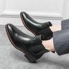Zapatos de Algodón de Caña Alta para Invierno 2026 Botas Martin Casuales con Forro de Felpa Zapatos de Cuero sin Cordones Zapatos de Moda Diarios para Hombre Estilo Masculino