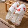 2025 Nuevas Pantuflas de Maternidad Delgadas de Verano con Suelas Gruesas Suaves, Pantuflas de Casa Antideslizantes para Mujeres Postparto, Otoño e Invierno