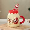 Amazon Explosiones Navidad Taza de Anciano Taza de Cerámica Taza de Café Regalo Taza de Agua Taza de Navidad Regalo Acompañante