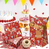 Papel de Regalo de Circo Ancho 294g Dulces de Regalo Papel de Regalo a Prueba de Humedad Elefante Pequeño Globo Decoración Papel de Seda