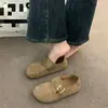 Zapatos Birkenstock de suela gruesa para mujer 2026 otoño nuevo estilo aumento de altura interior uso exterior completamente cerrados zapatos perezosos estudiante persona baja Birkenstock