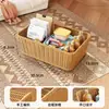 Cesta de Almacenamiento de Escritorio para Ropa y Juguetes, Organizador de Verduras y Snacks, Caja de Almacenamiento para Artículos Varios del Hogar