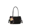 Bolsa pequena quadrada popular de estilo coreano para mulheres deste ano, novidade do Outono de 2026, cor sólida, simples, bolsa de ombro único, para o trabalho, bolsa transversal