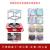 Ensamblaje Calefactor Plegable Mesa de Fuego de Acero Inoxidable Estufa Eléctrica Mesa de Comedor Cuadrada Calefactora Parrilla de Fuego para el Hogar Forma Cuadrada
