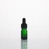 Frasco de Óleo Essencial Verde, Frasco Conta-gotas com Ponta de Borracha, Frasco Spray para Loção, Frasco de Perfume com Rolo, Frasco de Amostra de Cosméticos para Viagem