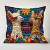 Fundas de Almohada 3D Más Vendidas Transfronterizas con Animales Lindos Adecuadas para Decoración de Sofá y Sala de Estar en Casa, Fundas de Cojín Personalizables