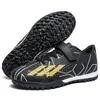 Zapatos de Fútbol Infantiles Transfronterizos Zapatos de Entrenamiento Con Tacos Con Cordones Envío Gratis Niños Niñas Estudiantes de Primaria Antideslizantes Resistentes al Desgaste Competición Tacos Cortos