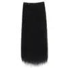 Peluca Hanfu, Extensión de Cabello de Una Pieza Estilo Antiguo, Moño Alto, Cabello Corto, Cabello Rizado de Seda de Maíz para Disfraz Antiguo, Cabello Largo Lacio