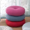 Esterilla de Piso Redonda Grande Gruesa de Lino para Meditación y Adoración Alfombra Tatami de Balcón Esterilla de Yoga