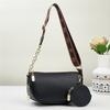 Estilo de moda bandolera para mujer transfronteriza Bolso de mujer retro nicho bolso de pu para mujer gran capacidad bandolera de comercio exterior