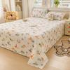 Sábanas de Gasa de Doble Capa de Verano Pieza Única Grado A Grado Materno e Infantil Dormitorio No Algodón Algodón Puro Sábanas Individuales Funda de Almohada Juego de Tres Piezas