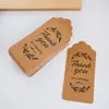 Etiquetas de Papel Kraft para Pendurar Etiquetas de Preço de Produtos Etiquetas de Mensagem Cartões Decorativos para Embalagens de Panificação Etiquetas em Branco Personalizadas para Pendurar