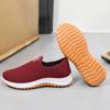 Sapatos de caminhada para meia-idade e idosos Beijing primavera tendão de carne sola macia sapatos de pano casual respirável antiderrapante sapatos de pano uma geração de cabelo
