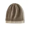 Chapéu de Cashmere Colorido para Mulheres, Gorro de Tricô Espesso de Inverno, Chapéu de Lã, Gorro de Cashmere, Touca, Quente
