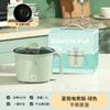 Olla Eléctrica Pequeña Integrada para Dormitorio Estudiantil, Olla Eléctrica Multifuncional con Mango Único para Cocinar al Vapor y Cocinar, Olla Eléctrica Antiadherente de Bajo Consumo para el Hogar