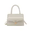 Bolso de Mano Pequeño Cuadrado Simple y Elegante Estilo Coreano para Mujer 2026 Nuevo Bolso de Hombro Versátil Casual Bolso Cruzado de Moda para Viaje