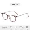 Nuevas gafas de metal estilo casual para mujer, montura TR90, montura para gafas para hombre, venta al por mayor de fábrica, gafas para miopía HD anti-luz azul
