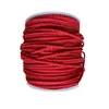 Rede de arremesso manual de 16 peças totalmente trançada de 1,5 a 3 mm, corda de rede resistente ao desgaste, fibra de poliéster de alta resistência, fundo de rede com corda de aço dedicada