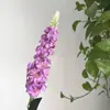 Flor de Delfinio Artificial para Arreglos Florales de Salón de Bodas y Hotel, Flor de Delfinio Artificial Personalizada