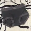 Algodón de Xinjiang 10A Antibacteriano Ropa Interior de Algodón Puro para Mujer Entrepierna de Algodón Puro Cintura Media Ropa Interior Sencilla para Mujer Sencilla Sin Costuras