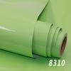 Papel tapiz autoadhesivo de pintura perlada de color sólido, material de PVC, para renovación de muebles de gabinete, pegatinas decorativas impermeables