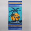 Nueva Toalla de Playa de Comercio Exterior, Engrosada, No Suelta Pelusa, Absorbente de Agua, Suave, Secado Rápido, Protección Solar, Toalla de Baño Estampada de Natación