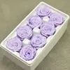 Flor Mágica Flor Eterna Grado AB 4-5 Rosa Caja Entera diy Bolsa de Material Floral Cubierta de Vidrio Día de San Valentín Unicornio