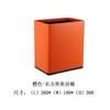 Ventas Directas de Fábrica Popular Cubo de Basura para Baño sin Espacios Vacíos Acero Inoxidable de Lujo Ligero Rectangular Cocina Oficina