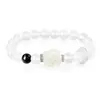 Pulseiras de Casal Dança do Leão com Designs Combinando, Pulseiras de Joia para Homens e Mulheres