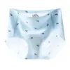 Pantaletas Seamless de Hielo de Seda Color Crema de Cintura Media, Ultradelgadas, de Secado Rápido, Alta Elasticidad, No Aprietan, No se Enrollan, Triángulo Anti-Vergüenza B31
