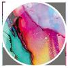 Soporte para Teléfono de Color Degradado con Adhesivo Trasero, Plegable, Adecuado para Tiktok, Ver Películas y Diseño Plegable