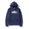 Suéter urbano para hombre con capucha, top holgado casual europeo y americano, chamarra Corteiz moderna hip hop