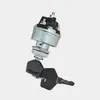 Interruptor de encendido universal modificado para vehículo agrícola de carga transfronteriza, montacargas, vehículo de ingeniería, 417, encendido de arranque, mango de plástico, llave